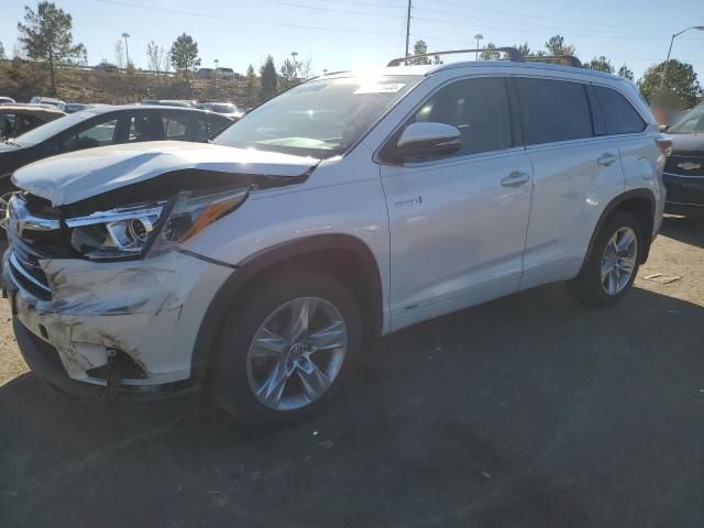 2016 Toyota Highlander Hybrid Limited