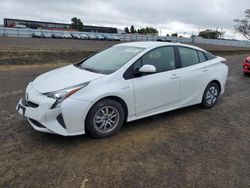 Salvage cars for sale at American Canyon, CA auction: 2016 Toyota Prius