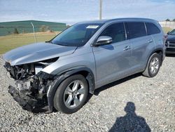 Salvage cars for sale at Tifton, GA auction: 2015 Toyota Highlander Limited