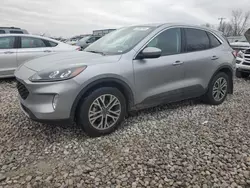 Salvage cars for sale at Wayland, MI auction: 2022 Ford Escape SEL