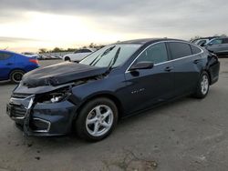 Chevrolet Malibu ls salvage cars for sale: 2017 Chevrolet Malibu LS