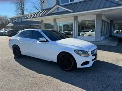 Salvage cars for sale from Copart North Billerica, MA: 2016 Mercedes-Benz C300