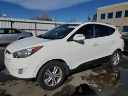 Salvage cars for sale at Littleton, CO auction: 2013 Hyundai Tucson GLS