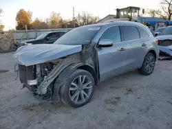 Acura salvage cars for sale: 2019 Acura MDX Advance