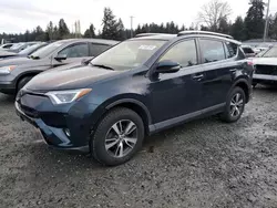 Toyota rav4 Vehiculos salvage en venta: 2017 Toyota Rav4 XLE