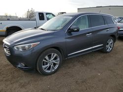 Salvage cars for sale from Copart Rocky View County, AB: 2013 Infiniti JX35