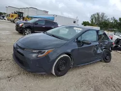 Toyota salvage cars for sale: 2024 Toyota Corolla LE