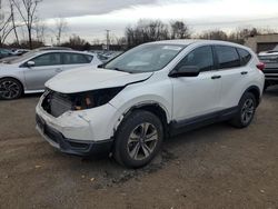 Salvage cars for sale at New Britain, CT auction: 2019 Honda CR-V LX