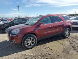 Salvage cars for sale at Indianapolis, IN auction: 2016 GMC Acadia SLT-1