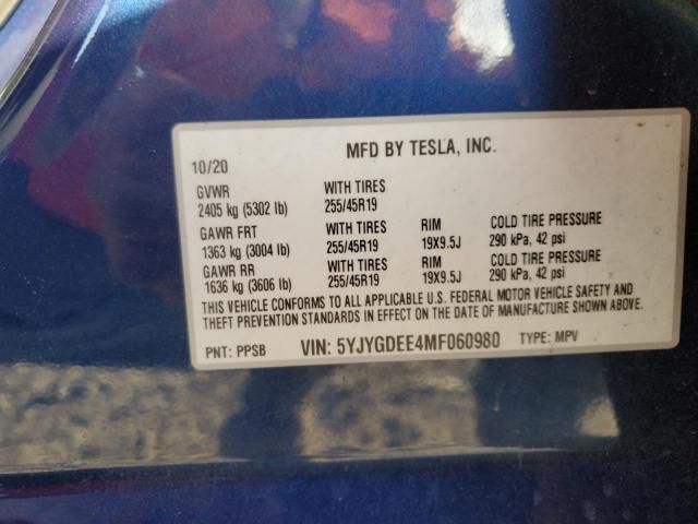 2021 Tesla Model Y