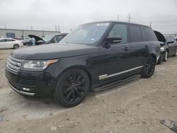 Land Rover Vehiculos salvage en venta: 2016 Land Rover Range Rover HSE