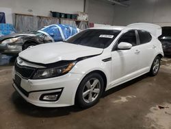 Salvage cars for sale at Elgin, IL auction: 2015 KIA Optima LX