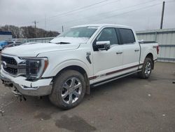 Ford salvage cars for sale: 2021 Ford F150 Supercrew