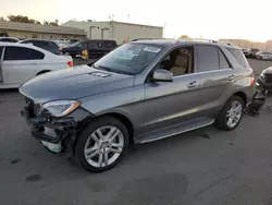 Salvage cars for sale at Martinez, CA auction: 2013 Mercedes-Benz ML 350 4matic