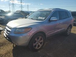 Salvage cars for sale at Elgin, IL auction: 2009 Hyundai Santa FE SE