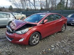 Salvage cars for sale at Candia, NH auction: 2013 Hyundai Elantra GLS