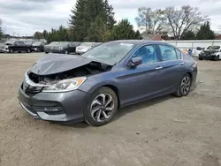 Honda salvage cars for sale: 2017 Honda Accord EXL