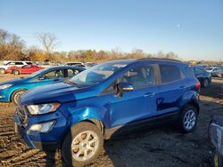 Salvage cars for sale at Des Moines, IA auction: 2019 Ford Ecosport SE