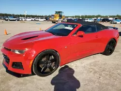 Chevrolet salvage cars for sale: 2017 Chevrolet Camaro SS