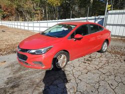 Chevrolet salvage cars for sale: 2017 Chevrolet Cruze LT