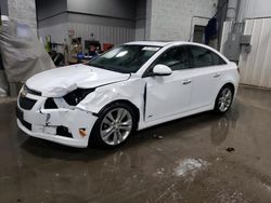 Salvage cars for sale at Ham Lake, MN auction: 2014 Chevrolet Cruze LTZ