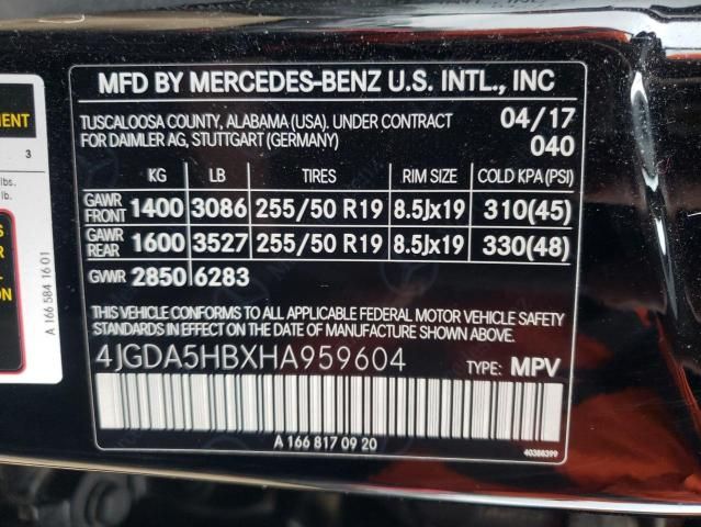 2017 Mercedes-Benz GLE 350 4matic