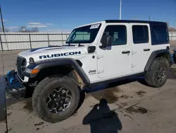 2021 Jeep Wrangler Unlimited Rubicon 4XE en venta en Littleton, CO