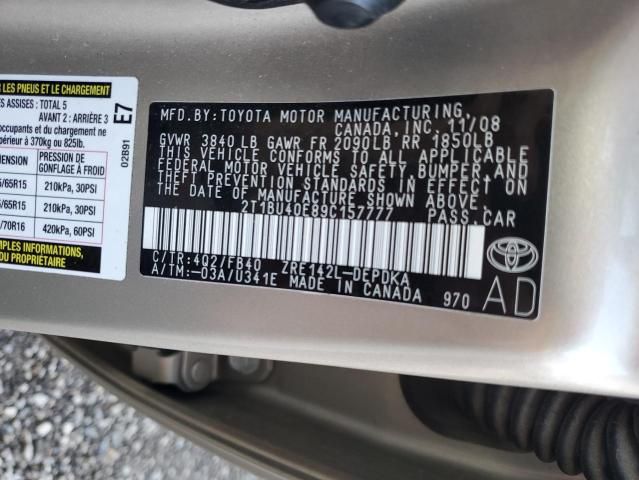 2009 Toyota Corolla Base