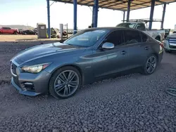 Infiniti q50 Hybrid Premium salvage cars for sale: 2014 Infiniti Q50 Hybrid Premium