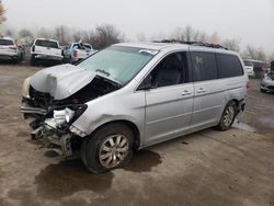 Salvage cars for sale at Woodburn, OR auction: 2010 Honda Odyssey EXL