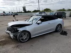 Salvage cars for sale at Miami, FL auction: 2020 Mercedes-Benz E 450