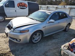 Salvage cars for sale at Seaford, DE auction: 2008 Acura TL