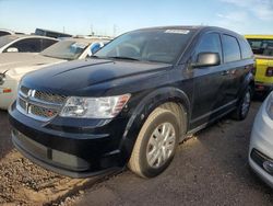 Salvage cars for sale at Phoenix, AZ auction: 2013 Dodge Journey SE