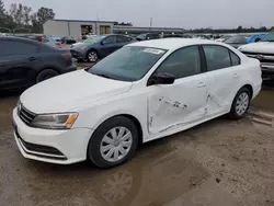 Salvage cars for sale at Harleyville, SC auction: 2016 Volkswagen Jetta S