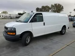 Salvage trucks for sale at Sacramento, CA auction: 2018 Chevrolet Express G2500