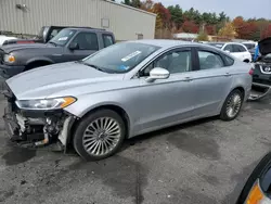 Salvage cars for sale from Copart Exeter, RI: 2016 Ford Fusion Titanium