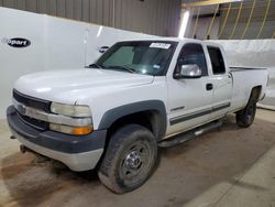 Salvage cars for sale from Copart Longview, TX: 2002 Chevrolet Silverado K2500 Heavy Duty