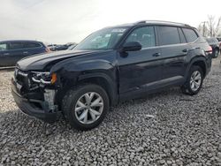 Volkswagen salvage cars for sale: 2019 Volkswagen Atlas S