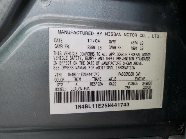 2005 Nissan Altima SE