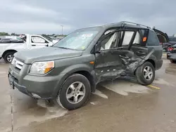 Salvage cars for sale at Wilmer, TX auction: 2006 Honda Pilot EX