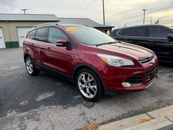 Salvage cars for sale at Indianapolis, IN auction: 2014 Ford Escape Titanium