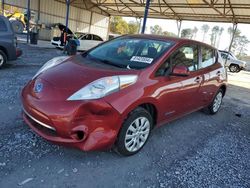 Nissan salvage cars for sale: 2015 Nissan Leaf S