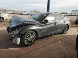 Infiniti salvage cars for sale: 2018 Infiniti Q50 Luxe