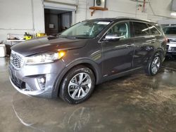 KIA Vehiculos salvage en venta: 2019 KIA Sorento EX