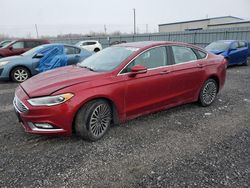 Ford Vehiculos salvage en venta: 2017 Ford Fusion SE