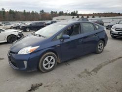 Salvage cars for sale at Windham, ME auction: 2015 Toyota Prius