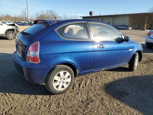 2010 Hyundai Accent Blue