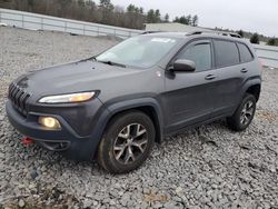 Salvage Cars with No Bids Yet For Sale at auction: 2014 Jeep Cherokee Trailhawk