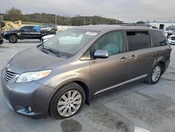 Carros salvage sin ofertas aún a la venta en subasta: 2016 Toyota Sienna XLE