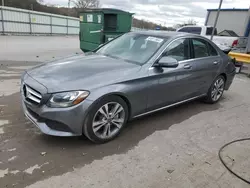 Salvage cars for sale at Lebanon, TN auction: 2018 Mercedes-Benz C300